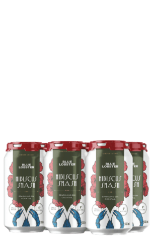 Blue Lobster Hibiscus Smash 6x355ml