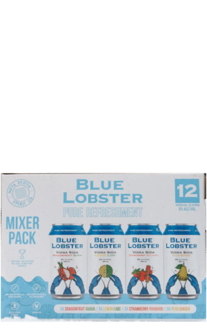 Blue Lobster Pure Refreshment Mixer Pack 12x355ml