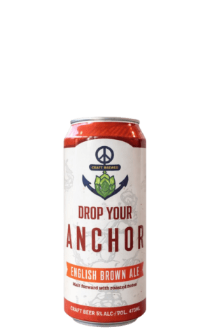 Boxing Rock Drop Your Anchor English Brown Ale 473ml