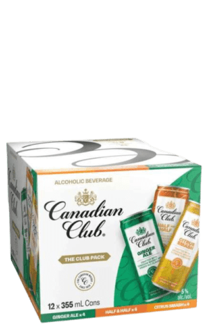 Canadian Club Variety Pack 12x355ml