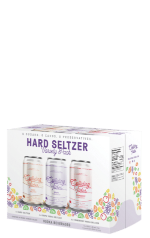Colliding Tides Hard Seltzer Variety Pack 12x355ml