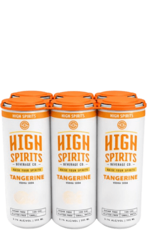 High Spirits Vodka Soda Tangerine 6x355ml