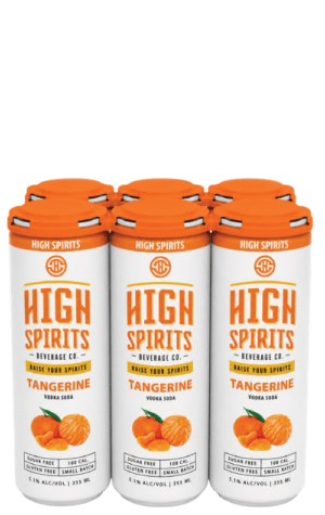 High Spirits Vodka Soda Tangerine 6x355ml