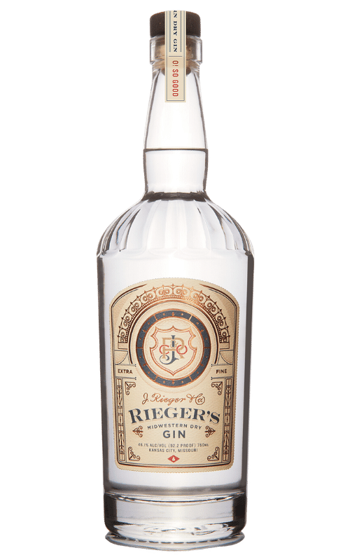 J. Rieger & Co Midwestern Dry Gin 750ml