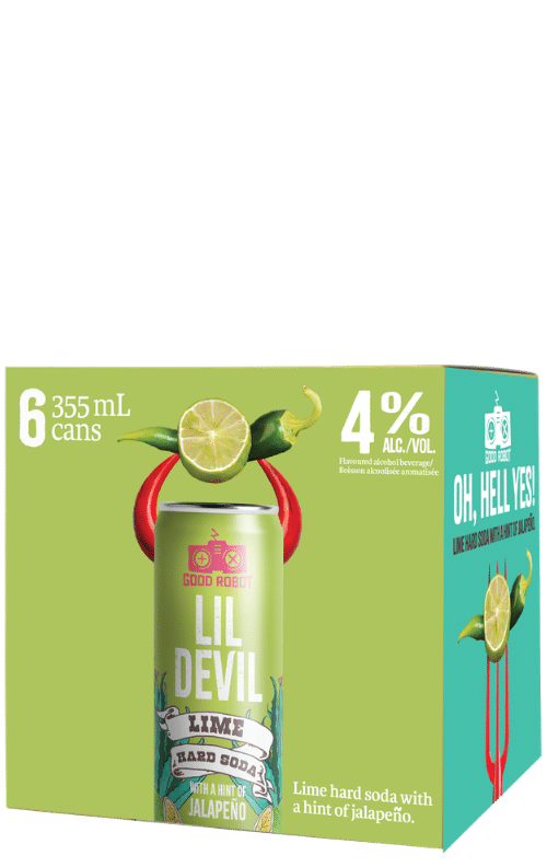 Good Robot Lime Soda 6x355ml