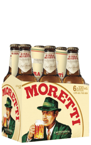 Birra Moretti Lager 6x330ml