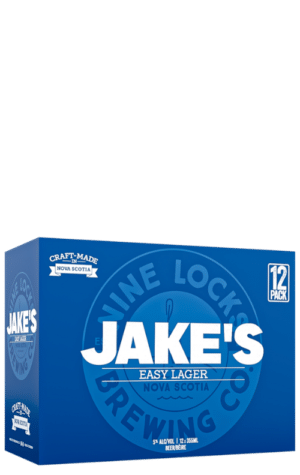 Nine Locks Jake's Easy Lager 12x355ml