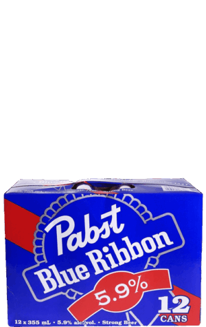 Pabst Blue Ribbon 5.9 12x355ml
