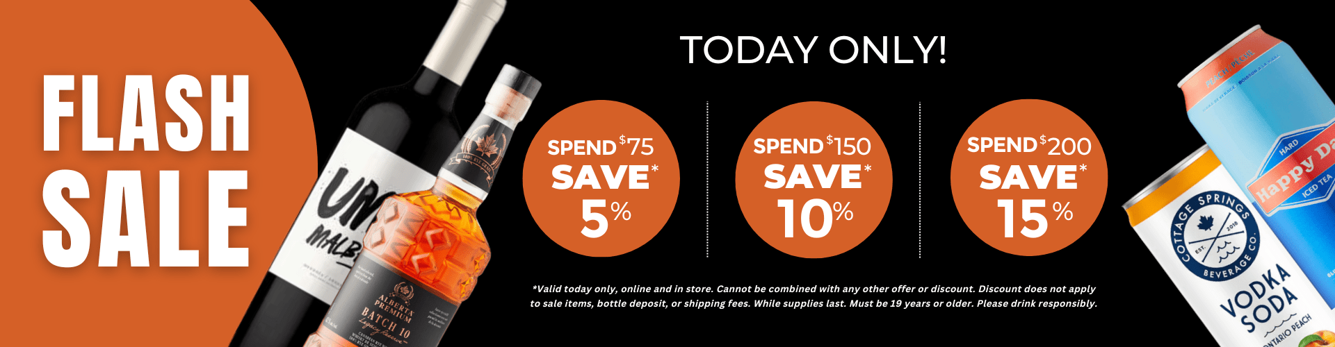 Today Only Offer - Spend & Save