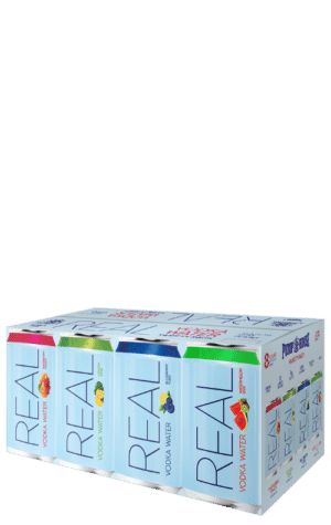 Real Vodka Water Variety Pack 8x355ml