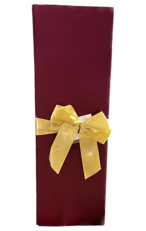 Regency Pop-Up One-Wine Bottle Gift Box With Bow 1ea