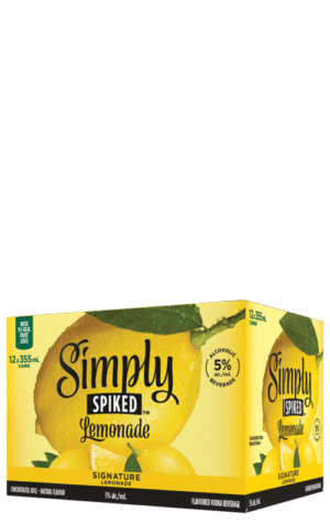 Simply Spiked Signature Lemonade 12x355ml