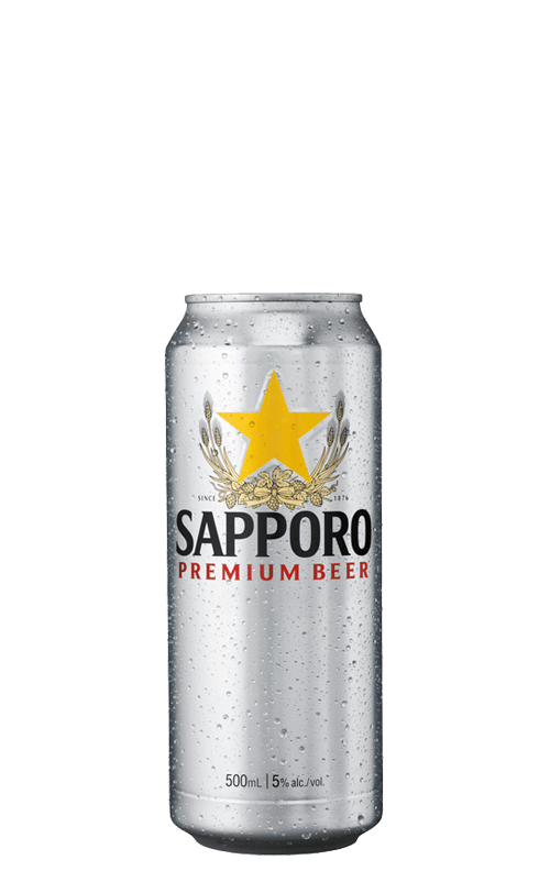 Sapporo Premium Beer 500ml