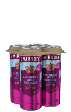 Smirnoff Ice Raspberry Mule 4x355ml